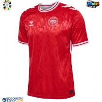 Moški Nogometni dresi Danska Domači EP 2024 Kratek Rokav